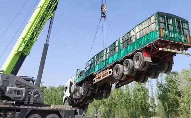 乐平道路脱困救援案例